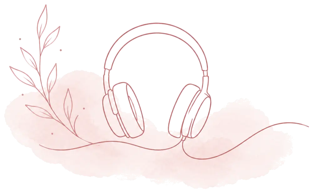 Illustration d'un casque audio