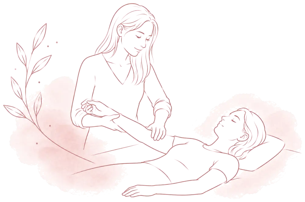 Illustration d'un test neuromusculaire