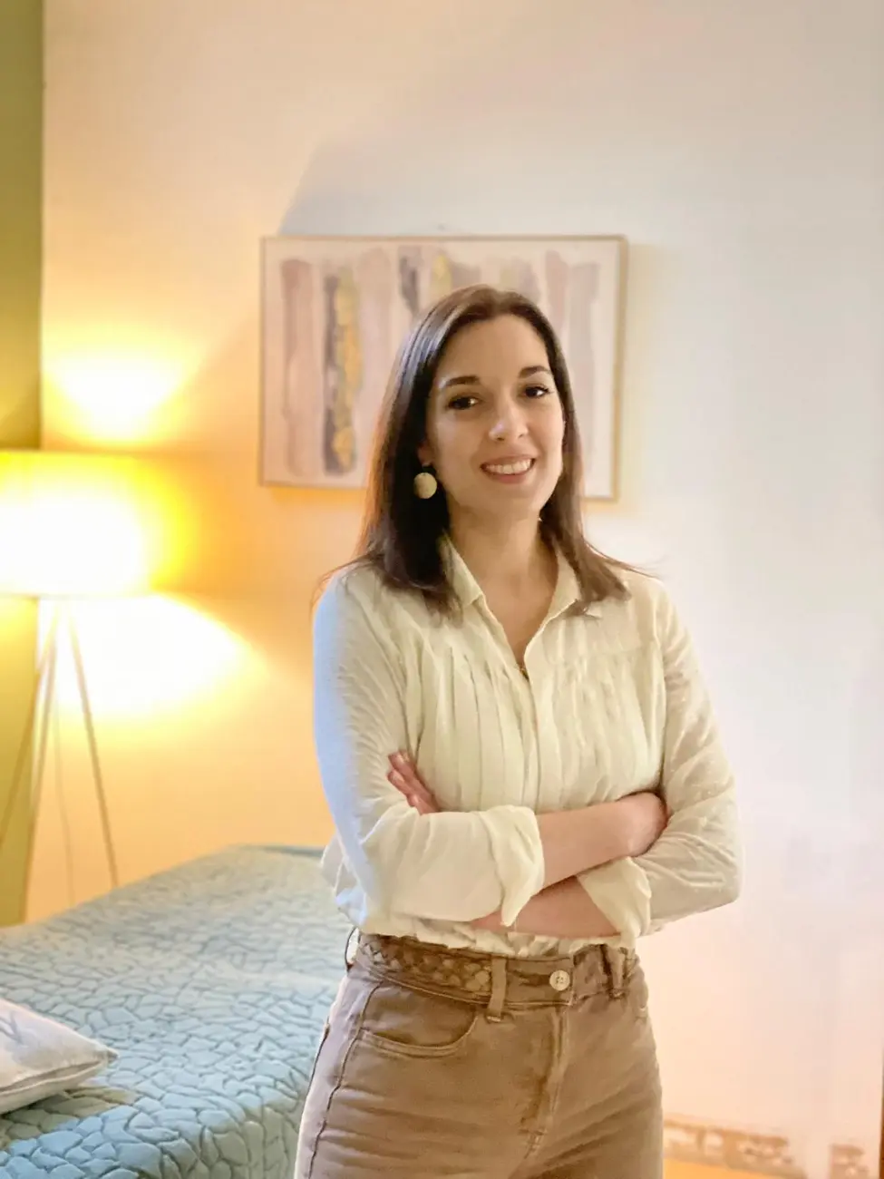 Cindy Texier chez elle